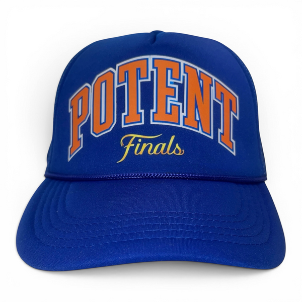 Potent Finals Hat - Orange & Blue (Limited Edition. Only 50 Caps Made)