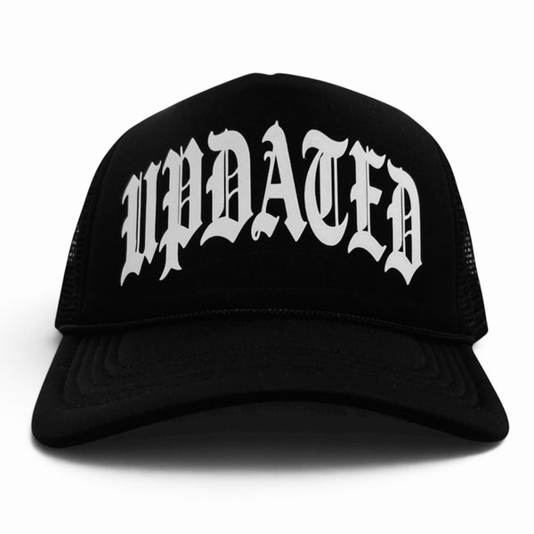 Updated Trucker Hat - Black / White