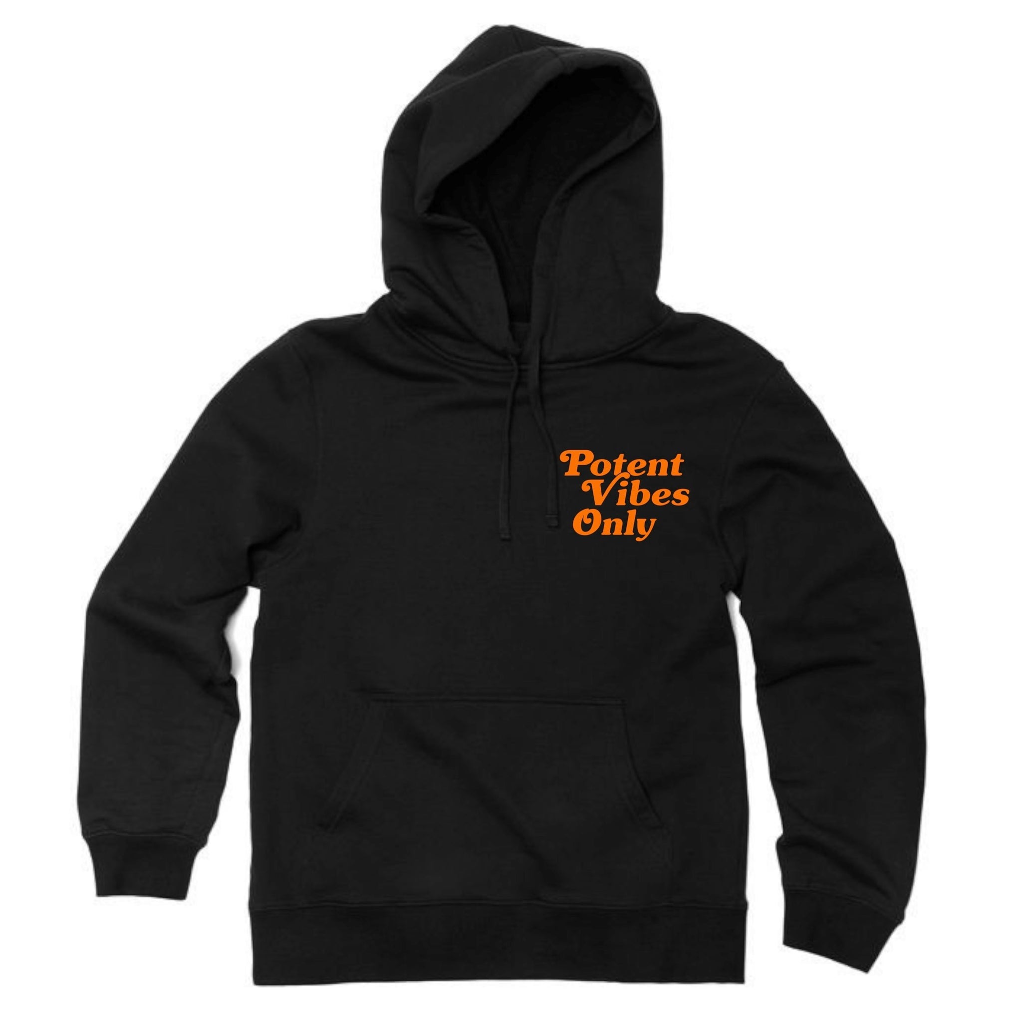 Potent Vibes Only Hoodie - Blk / Orange