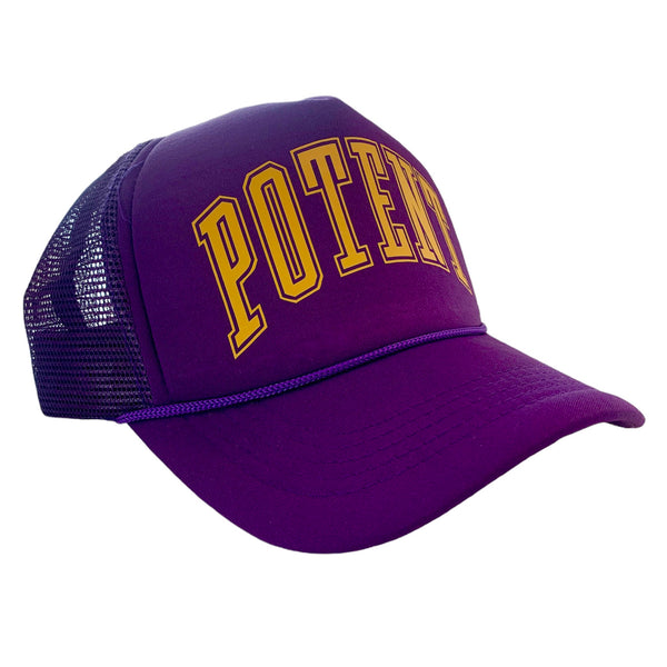 Potent Trucker Hat - Purple / Yellow